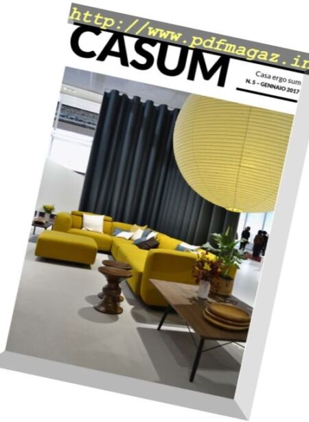 Casum – N 5, Gennaio 2017 Cover