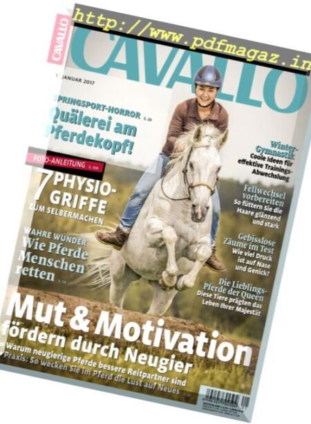Cavallo – Januar 2017 Cover
