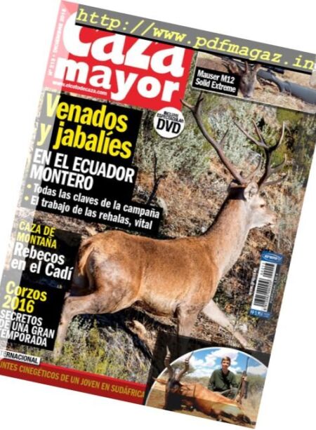 Caza Mayor – Diciembre 2016 Cover