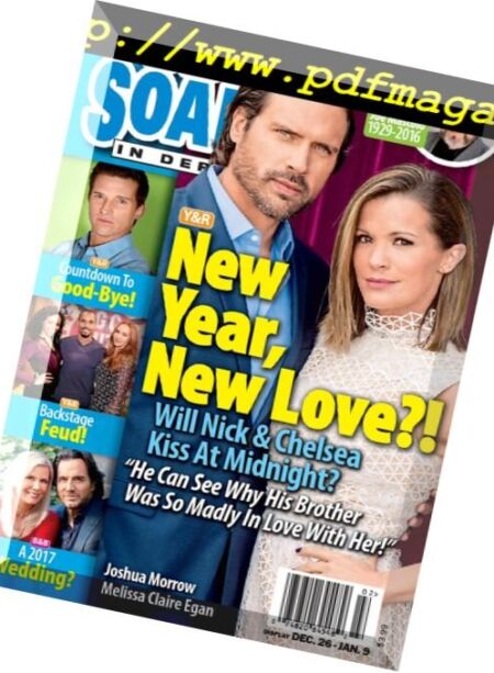 CBS Soaps In Depth – 9 January 2017 Cover
