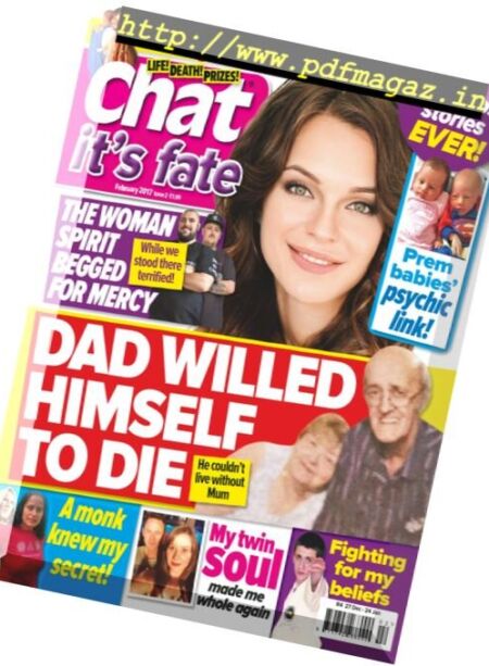 Chat It’s Fate – February 2017 Cover