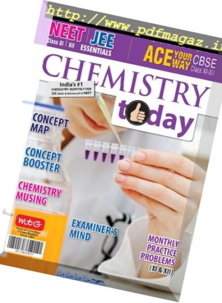 Chemistry Today – December 2016 Cover