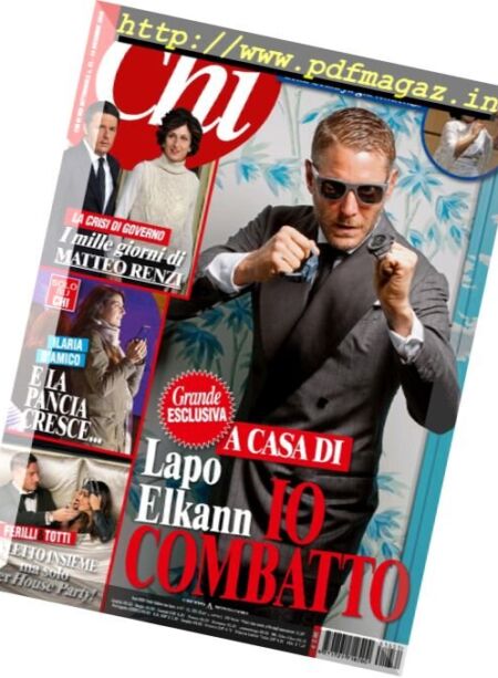 Chi – 14 Dicembre 2016 Cover