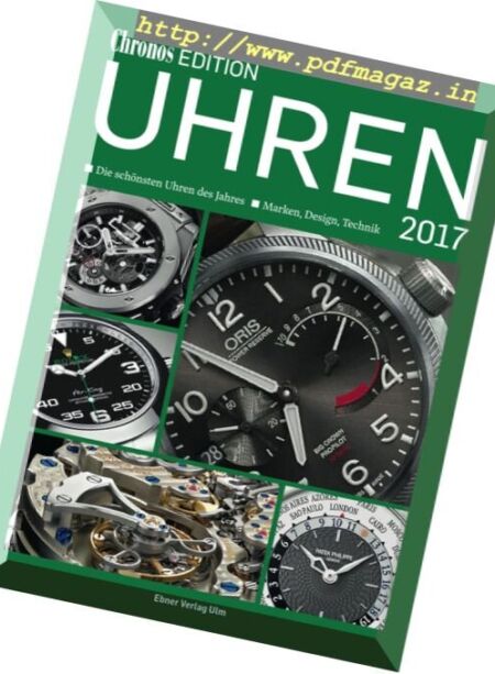 Chronos Edition Uhren – 2017 Cover