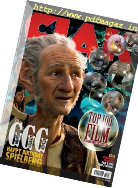 Ciak – Gennaio 2017 Cover