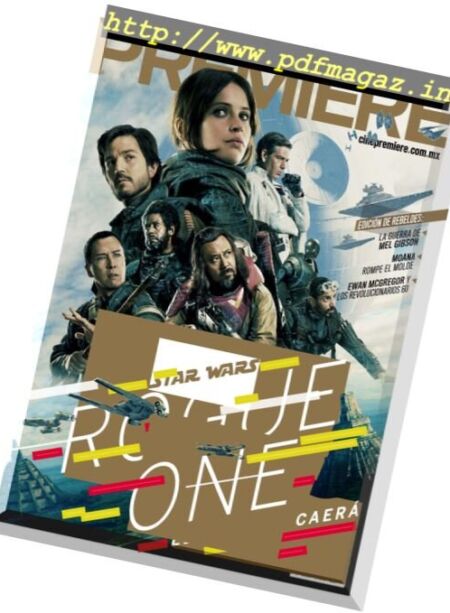 Cine Premiere – Diciembre 2016 Cover