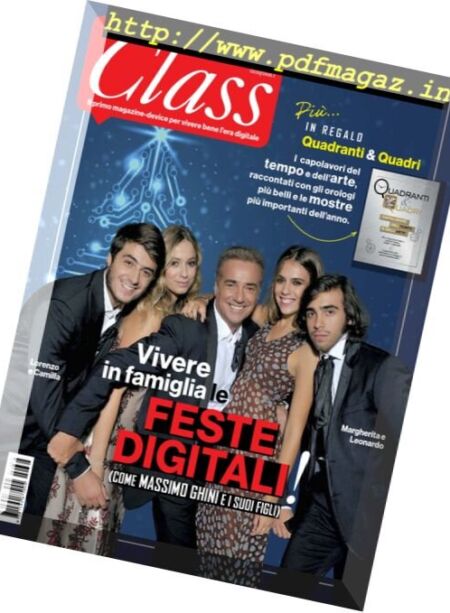 Class – Dicembre 2016 Cover