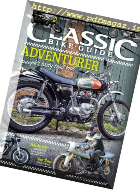 Classic Bike Guide – January 2017 Cover