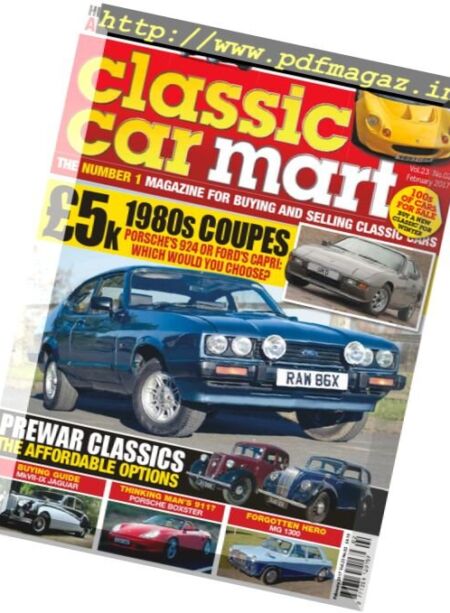 Classic Car Mart – February 2017 Cover