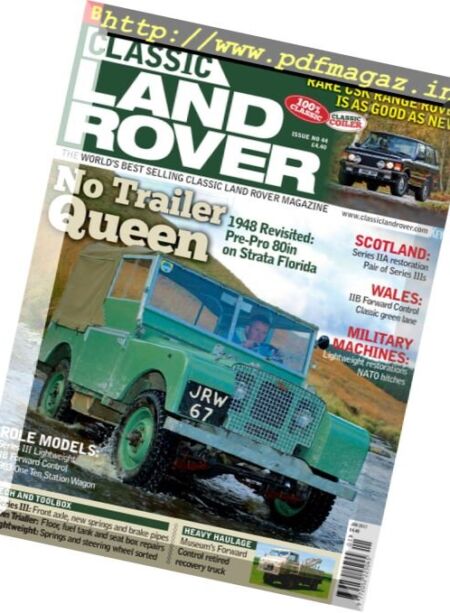 Classic Land Rover – January 2017 Cover
