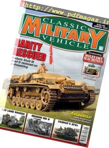Classic Military Vehicle – January 2017 Cover
