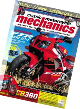 Classic Motorcycle Mechanics – January 2017