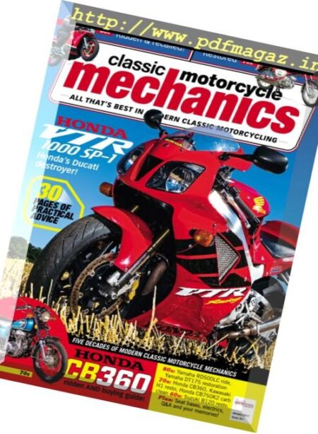 Classic Motorcycle Mechanics – January 2017 Cover