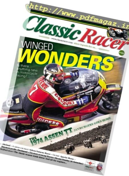 Classic Racer – January-February 2017 Cover