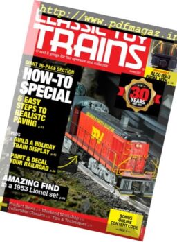 Classic Toy Trains – January 2017