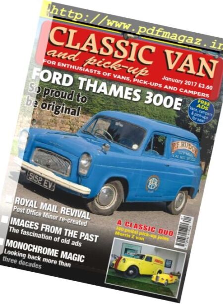 Classic Van & Pick-up – January 2017 Cover