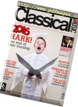 Classical Music – December 2016