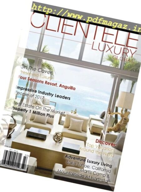 Clientele Luxury Global – Winter 2016-2017 Cover