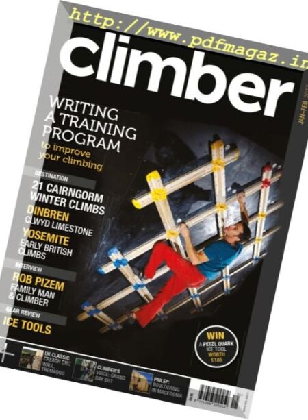 Climber – January-February 2017 Cover