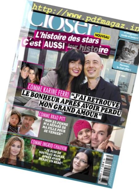 Closer C’est leur histoire – Decembre 2016 – Janvier 2017 Cover