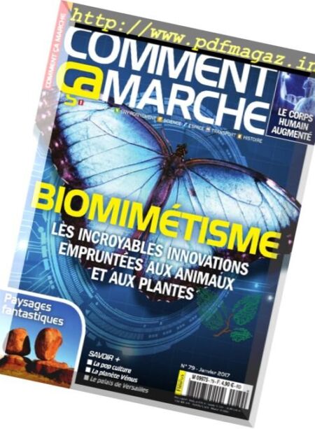 Comment Ca Marche – Janvier 2017 Cover