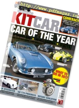 Complete Kit Car – January 2017