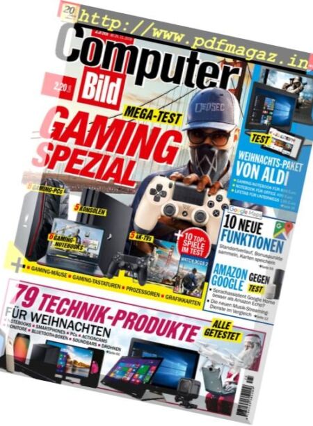 Computer Bild Germany – 26 November 2016 Cover
