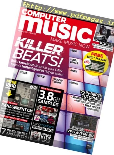 Computer Music – January 2017 Cover