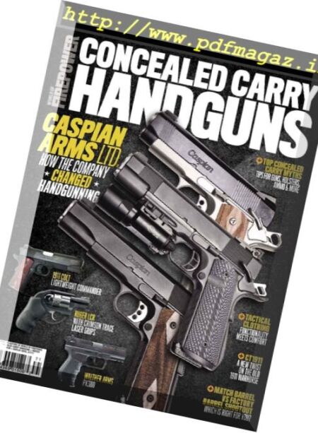 Conceal & Carry Handguns – Winter 2016 Cover