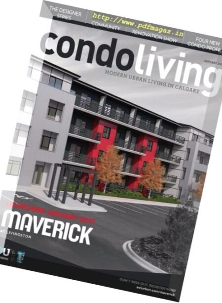 Condo Living – January 2017 Cover