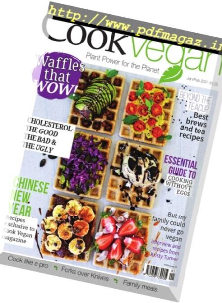 Cook Vegan – January-February 2017 Cover