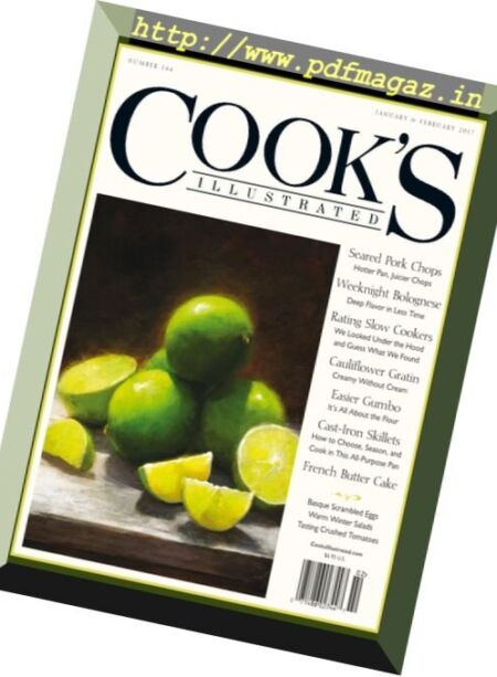 Cook’s Illustrated – January-February 2017 Cover