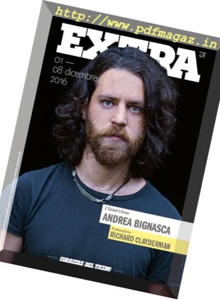 Corriere del Ticino Extra – 1 Dicembre 2016 Cover