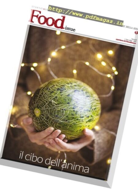 Corriere della Sera Food Issue – 1 Dicembre 2016 Cover