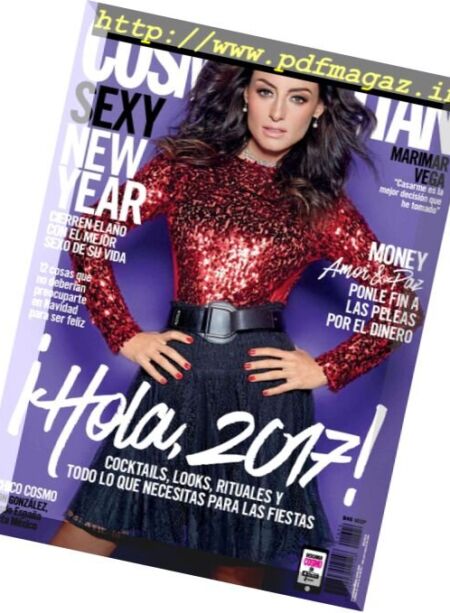 Cosmopolitan Mexico – 15 Diciembre 2016 Cover