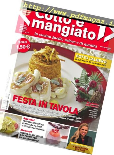 Cotto e Mangiato – Dicembre 2016 Cover