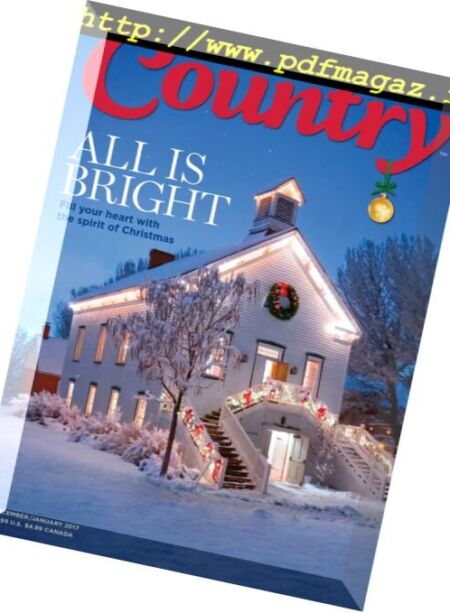 Country – December 2016 – January 2017 Cover