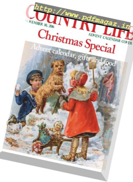 Country Life UK – 30 November 2016 Cover