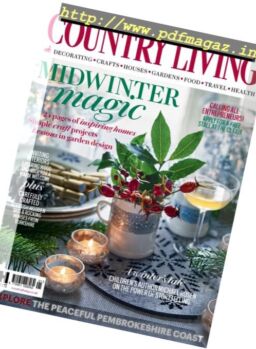Country Living UK – January 2017