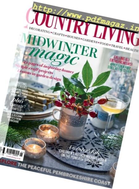 Country Living UK – January 2017 Cover