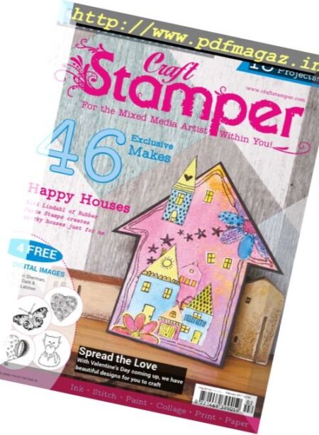 Craft Stamper – February 2017 Cover