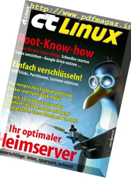c’t Linux – 2017 Cover