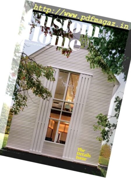 Custom Home – Winter 2016-2017 Cover