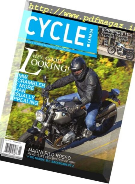 Cycle Canada – January 2017 Cover