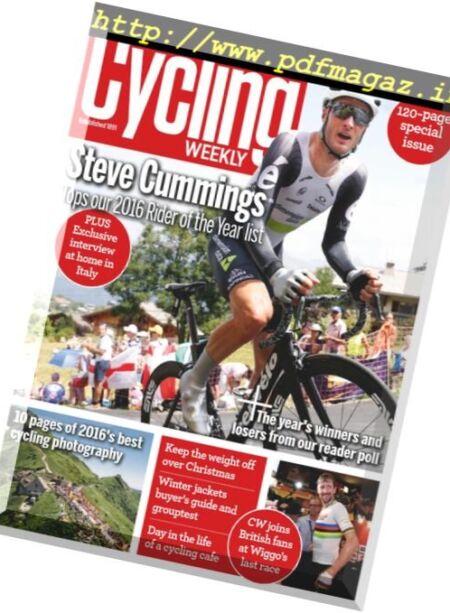 Cycling Weekly – 15 December 2016 Cover