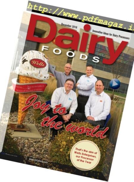 Dairy Foods – December 2016 Cover