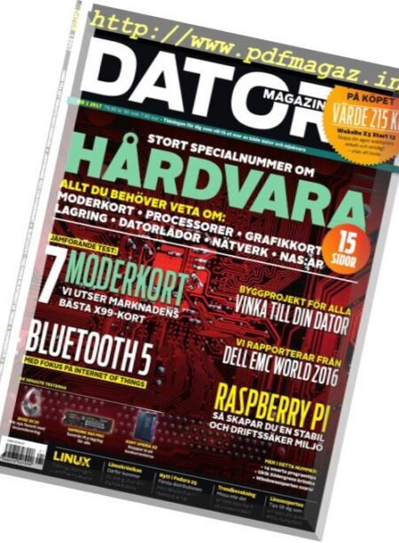Dator Magazin – Nr.1, 2017 Cover
