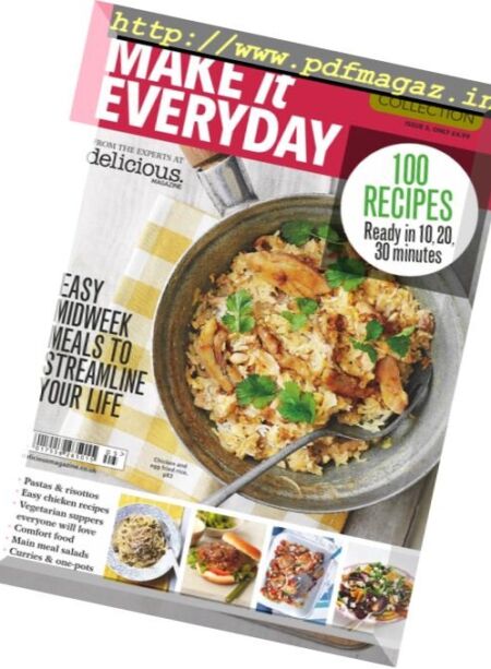 delicious UK – Make It Everyday – Issue 5 2016 Cover