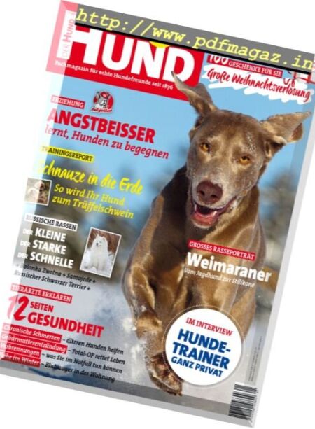 Der Hund – Januar 2017 Cover