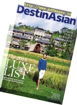 DestinAsian – December 2016 – January 2017